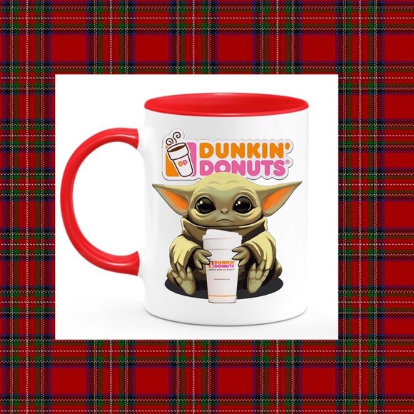 Dunkin donuts baby yoda cup Clearance